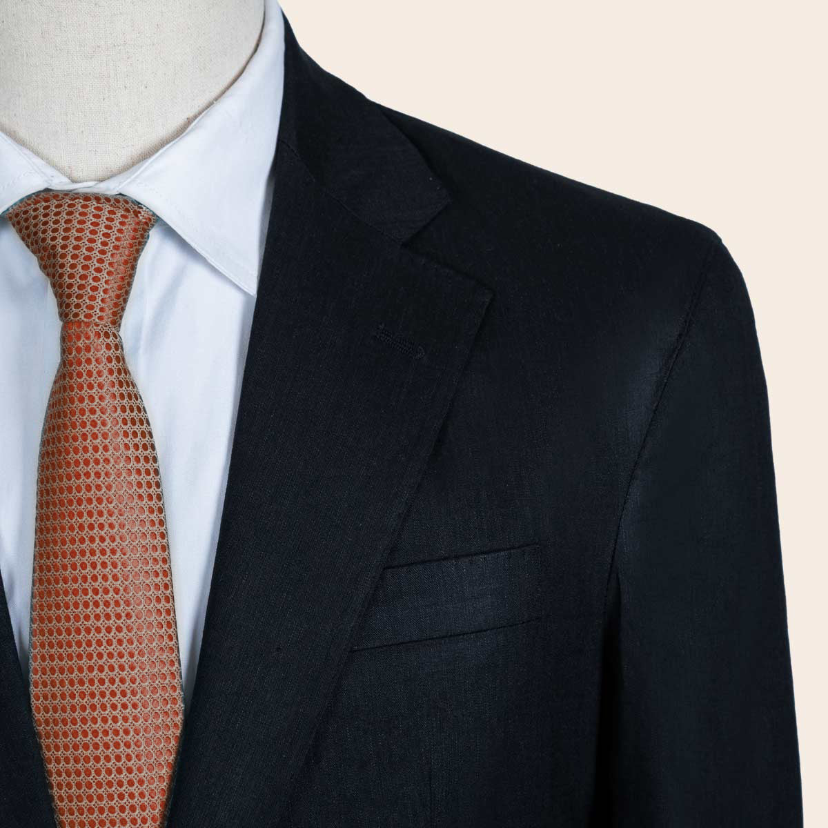 Men's Linen Flex Jacket (LINCFX-31|HJI/DCN)
