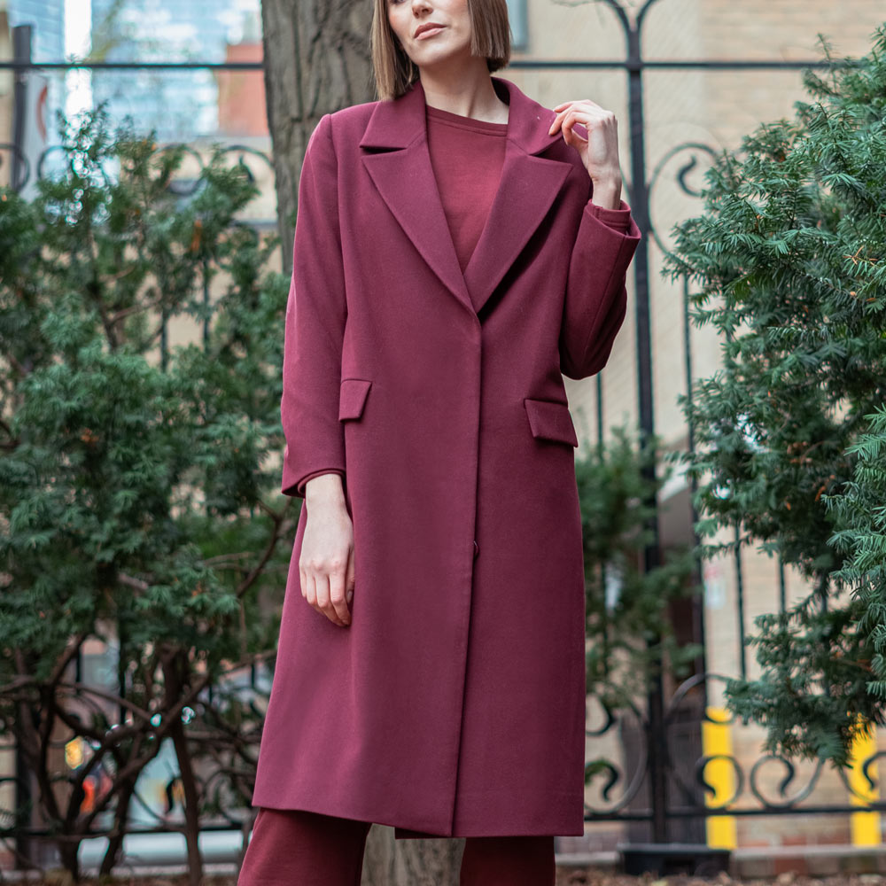 Women's Over Coat (KNT-74|1801)