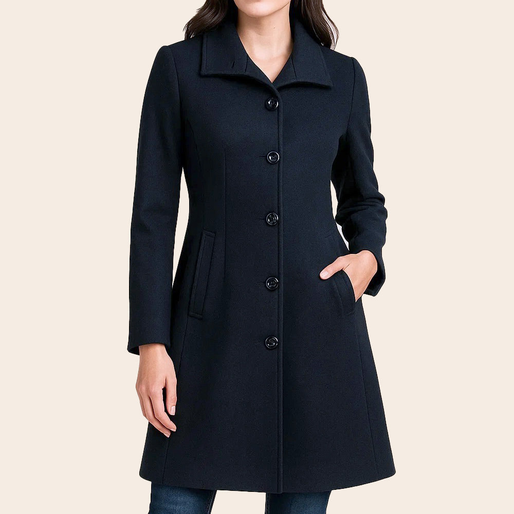 Women's Half Coat (KNP-35|B1027)