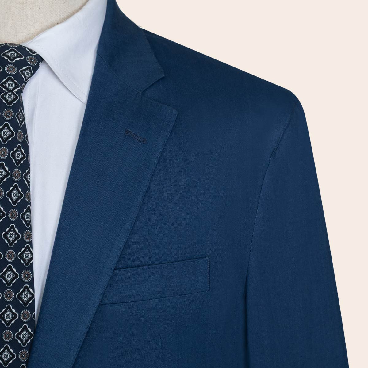 Men's Linen Flex Jacket (LINCFX-32|HJI/DCN)