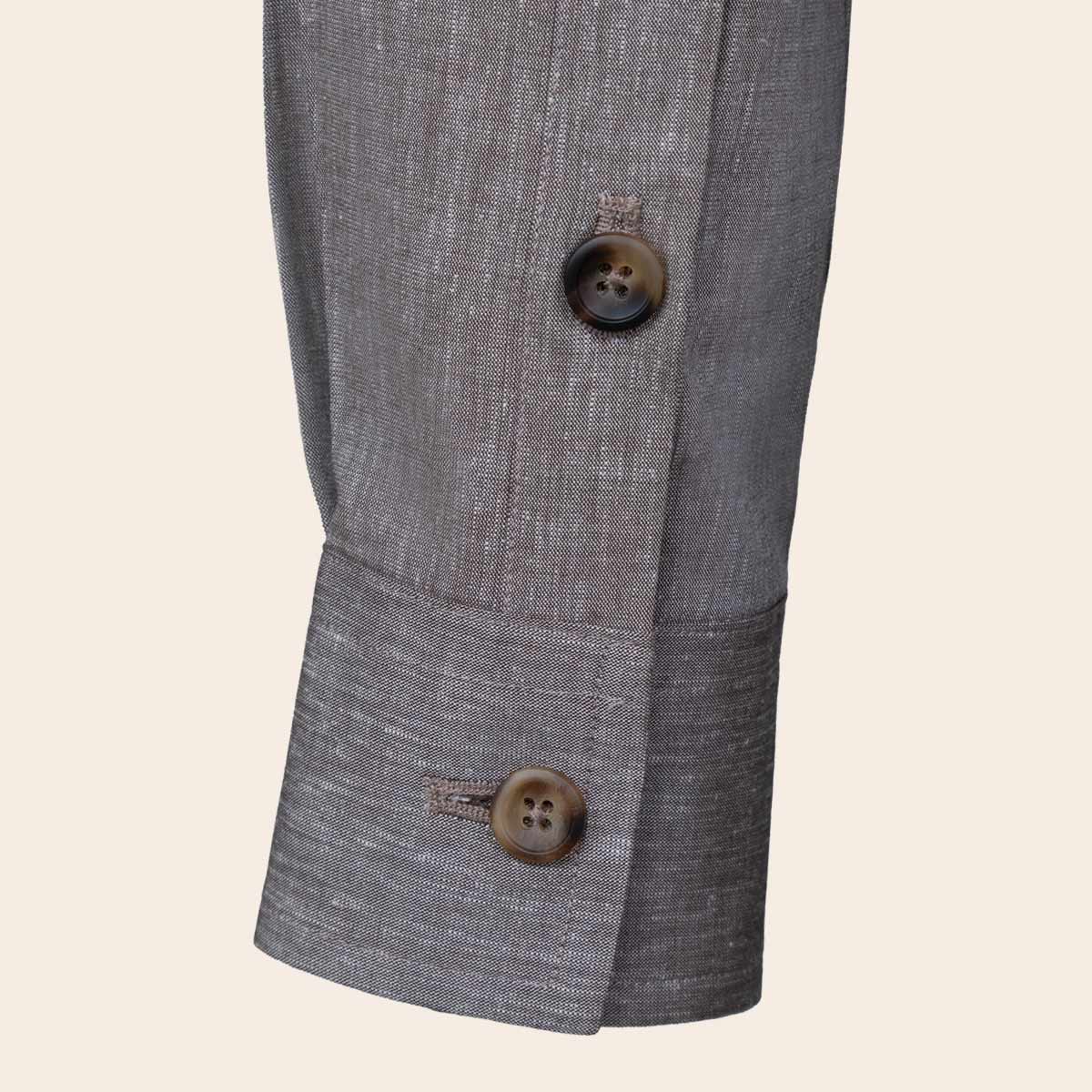 Men's Linen Flex Bush Coat (LINCFX-30|BCT/DSG)