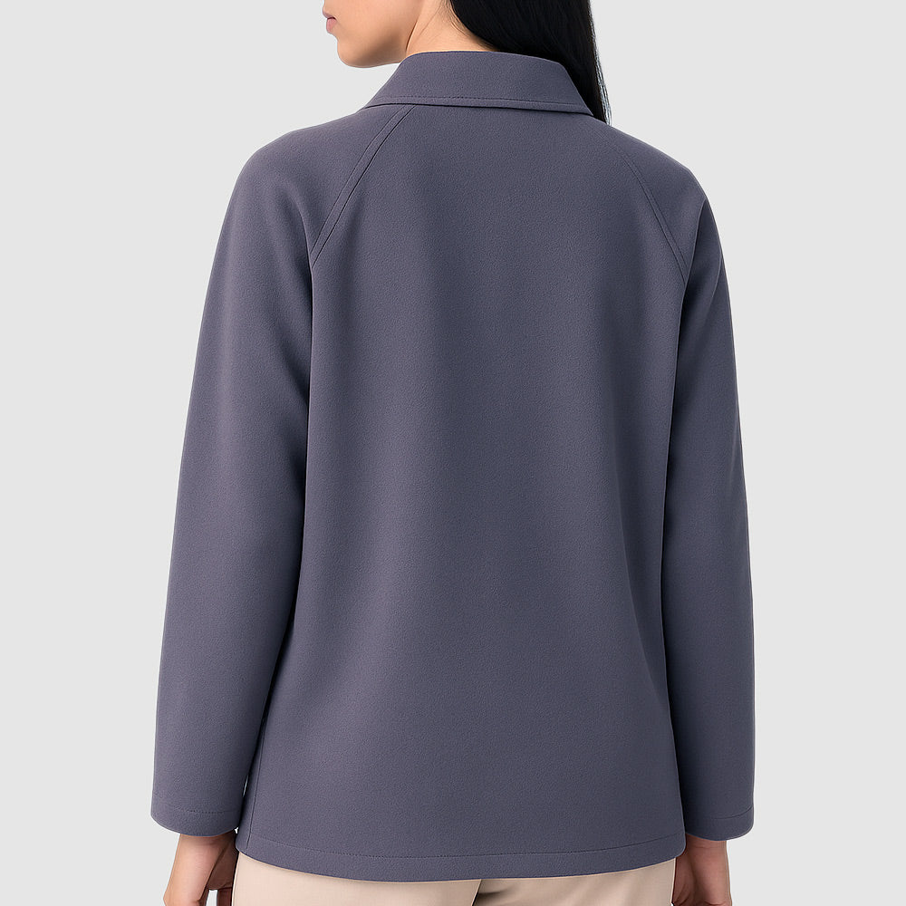 Women's Lyocot Zipper Jacket (JRCSS-1|1807)