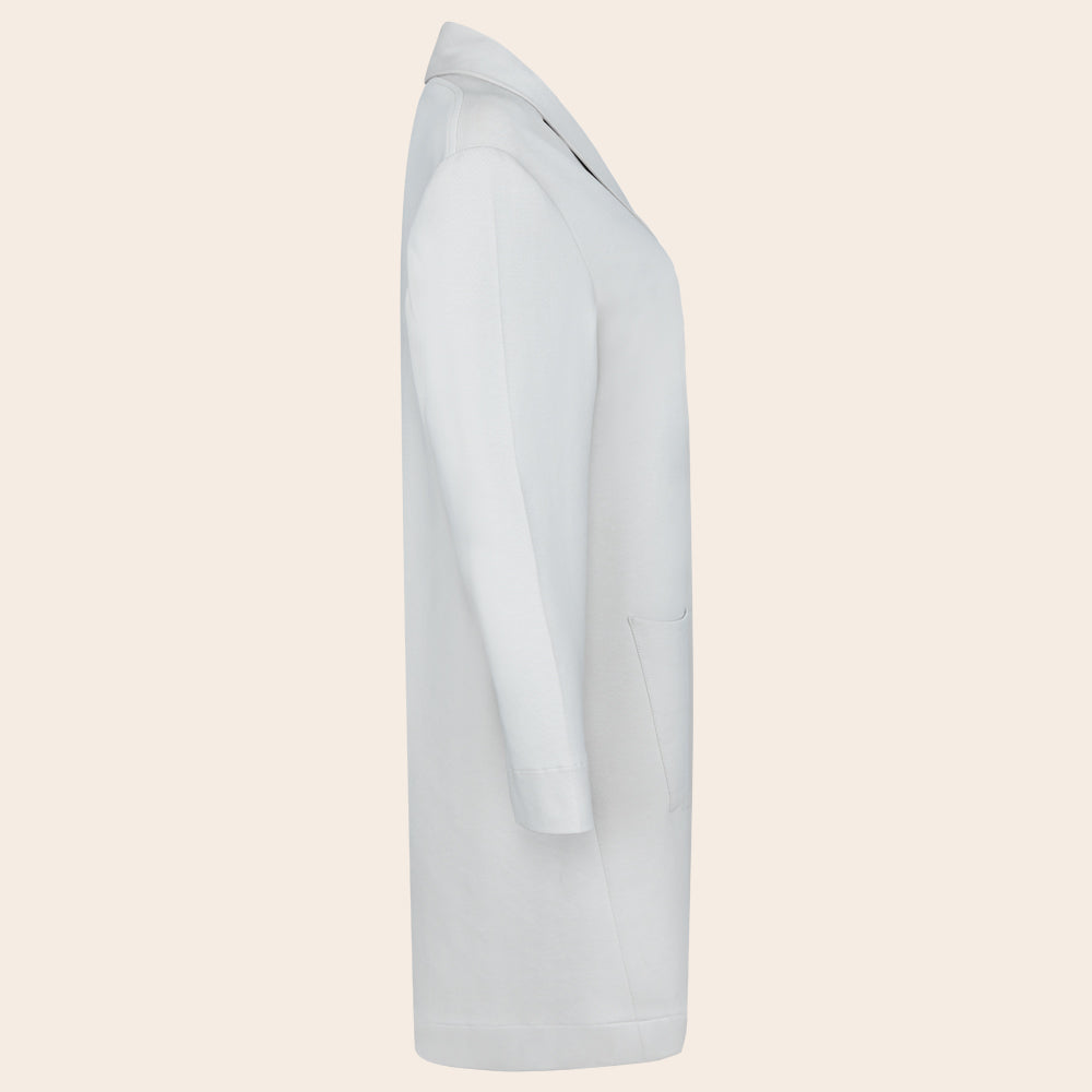 Women's Double Knit Shawl Collar Half Coat (CVSS-6|1663)