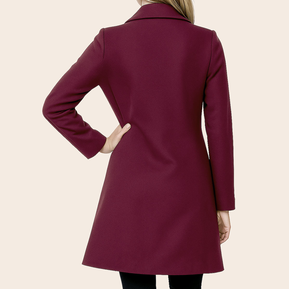 Women's Half Coat (KNT-74|1813)