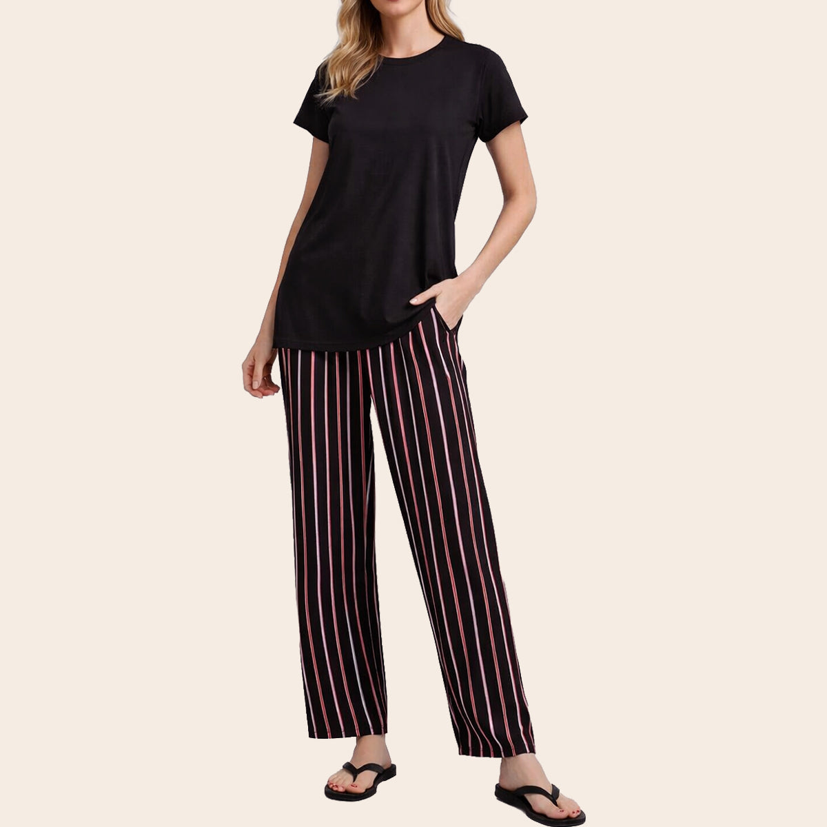 Women's Sleeping Suit (LSV-26|1585/HSL)