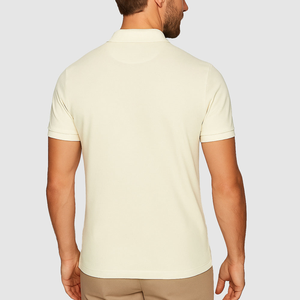 Men's Cotton Stretch Pique Golf Polo (PKPCG-3/1|PKT/HSL)