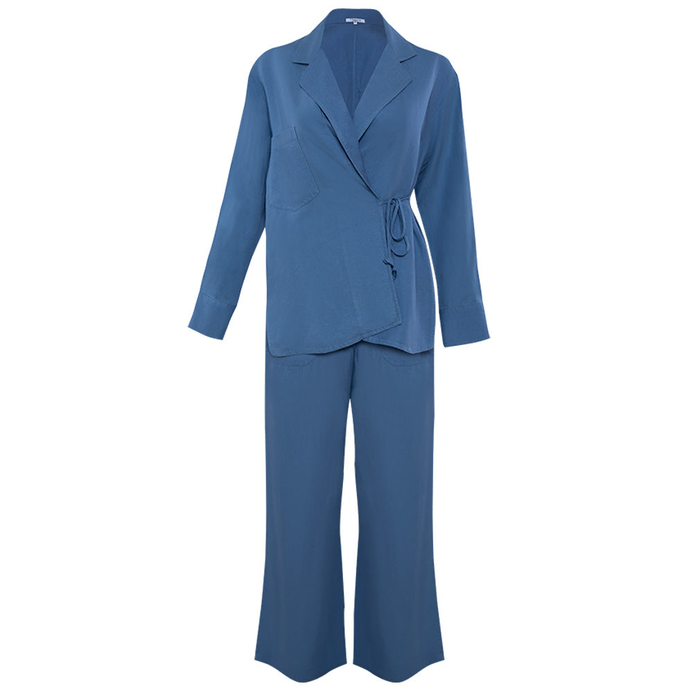 Women's Kimono Blouse Co-Ord set (LIN-1273|B1723/1728)