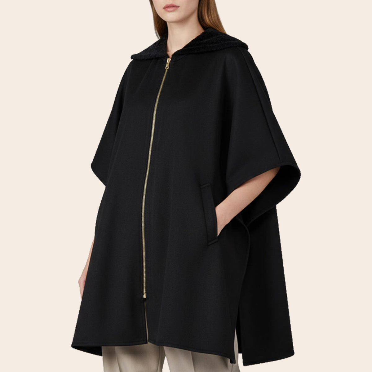 Women's Microfiber Cape (ORGKNT-8|1811)