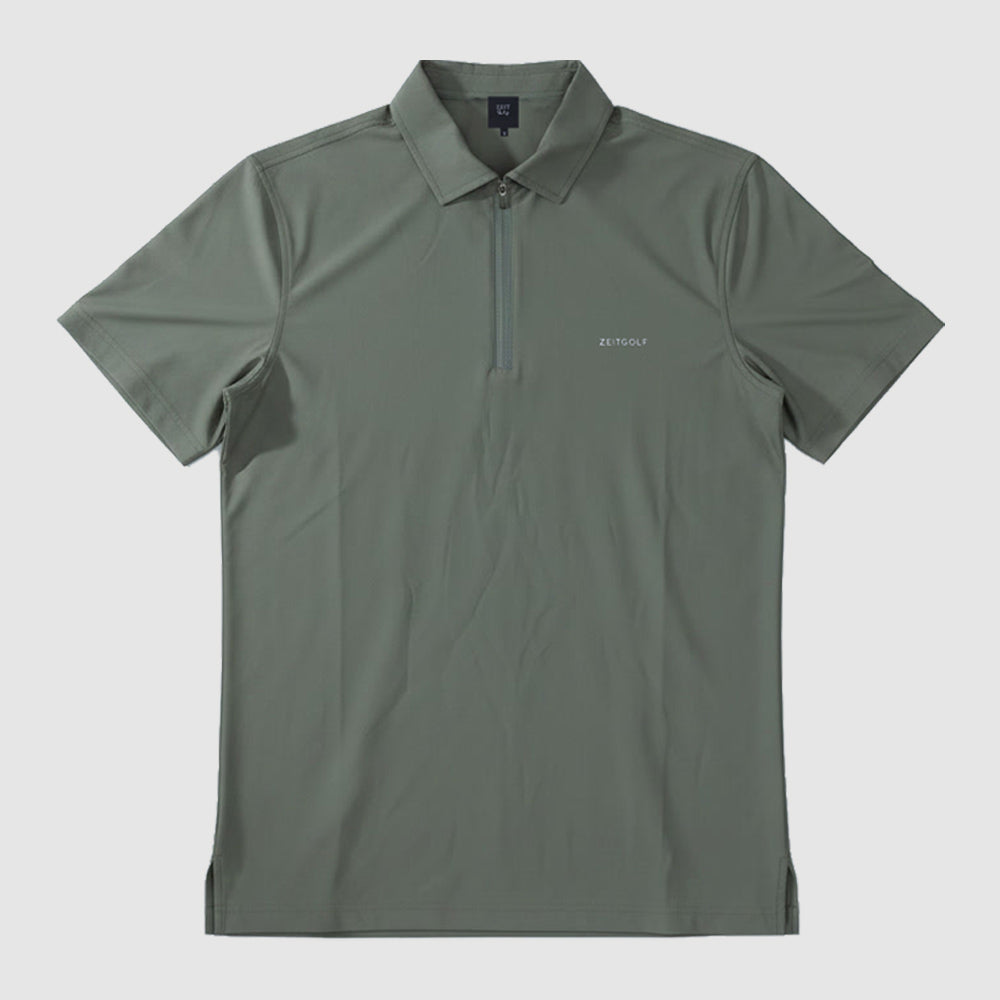 Aether Crisp Sporty Performance Polo (ATJRSC-5|PKT/HSQ)