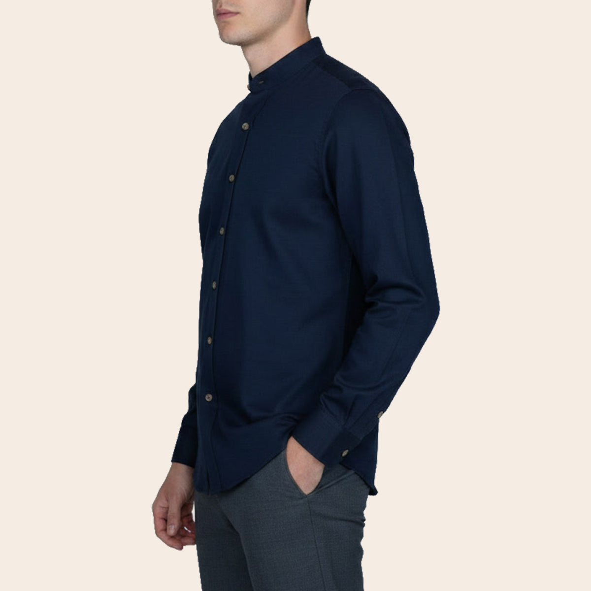 Men's Linen Breeze Shirt (LINCBZ-61|BND/SB1)