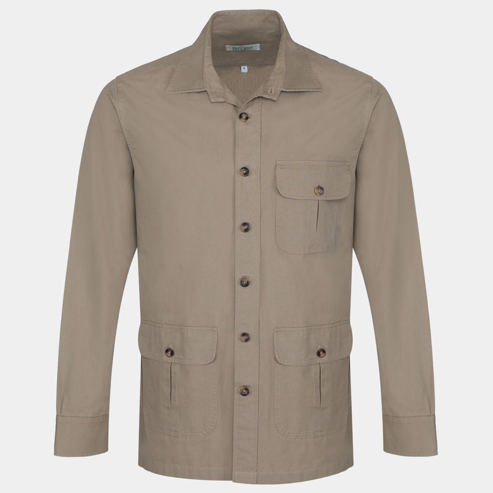 Men's Bush Coat (CTN-473|CLR/FSL)