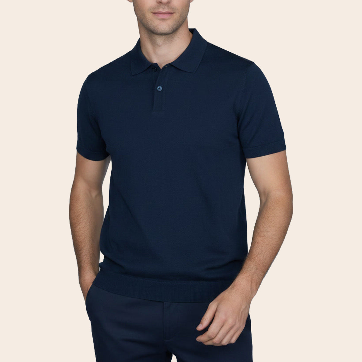 Men's Classic Lounge Polo Shirt (CTSL-32|SKT/PLO)