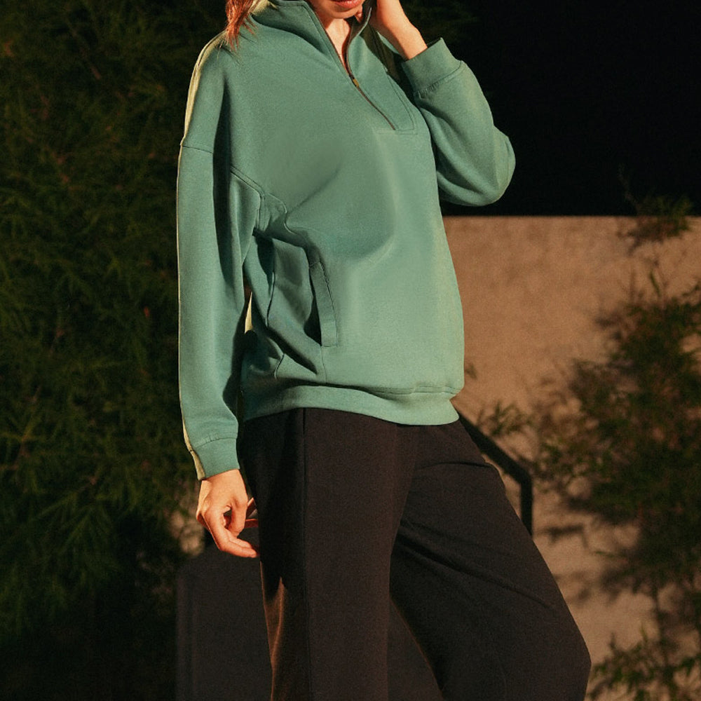 Women's Lyocot Longline Sweatshirt (JRCSS-7|U3467)