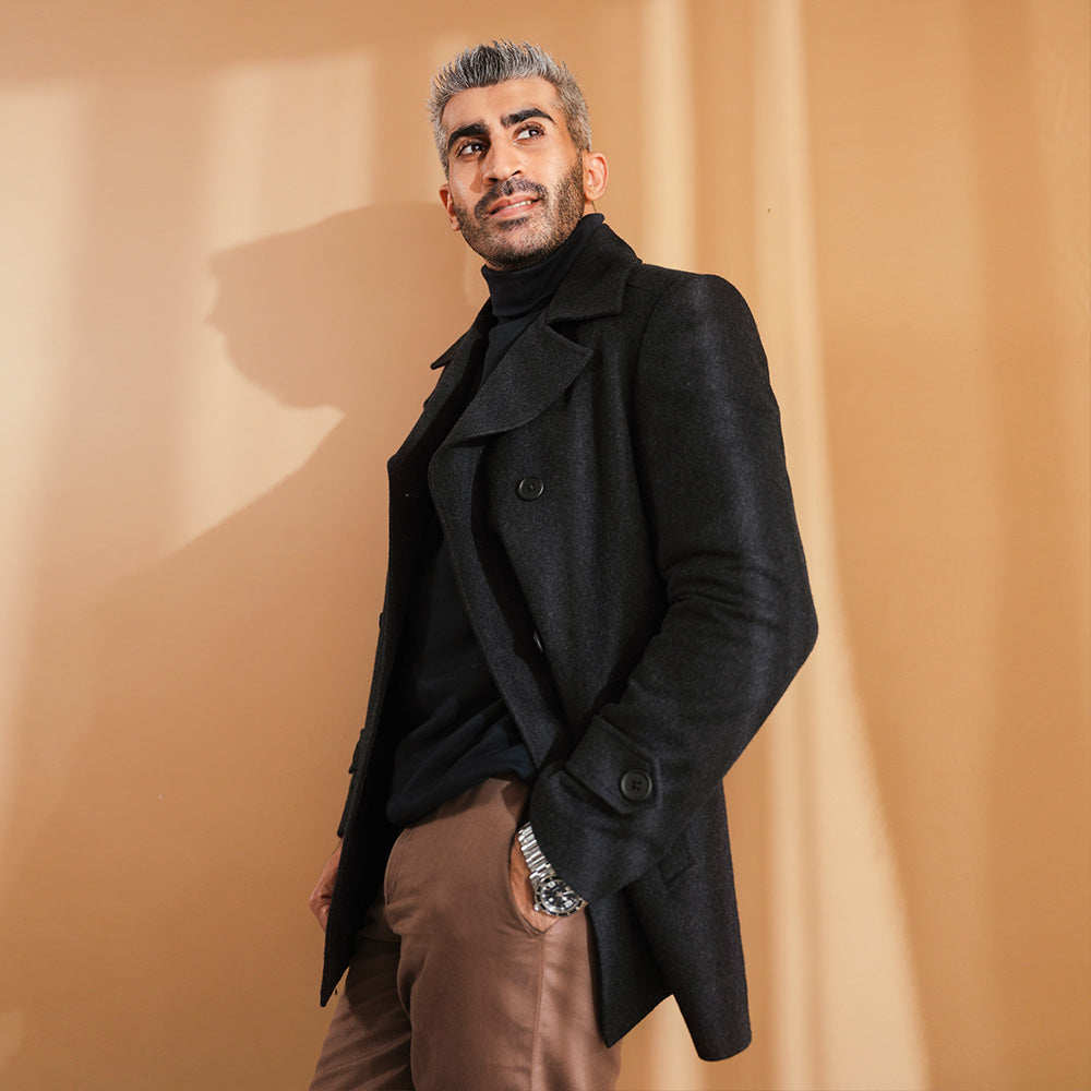 Men's Half Coat (BL-126|PCT)