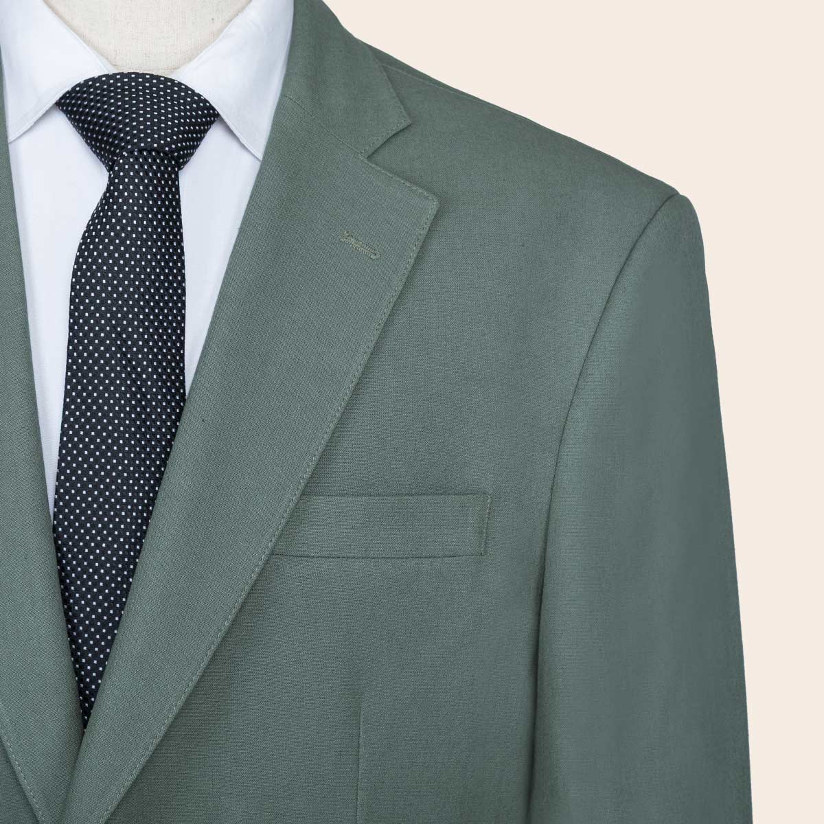 Men's Linen Blend Jacket (CLIN-3|TLF18)