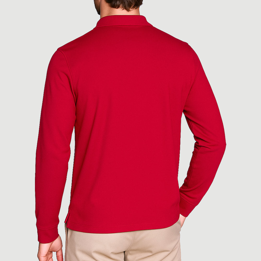 Men's Thermawick Winter Polo (ORGBDF-4|PKT/RSL)