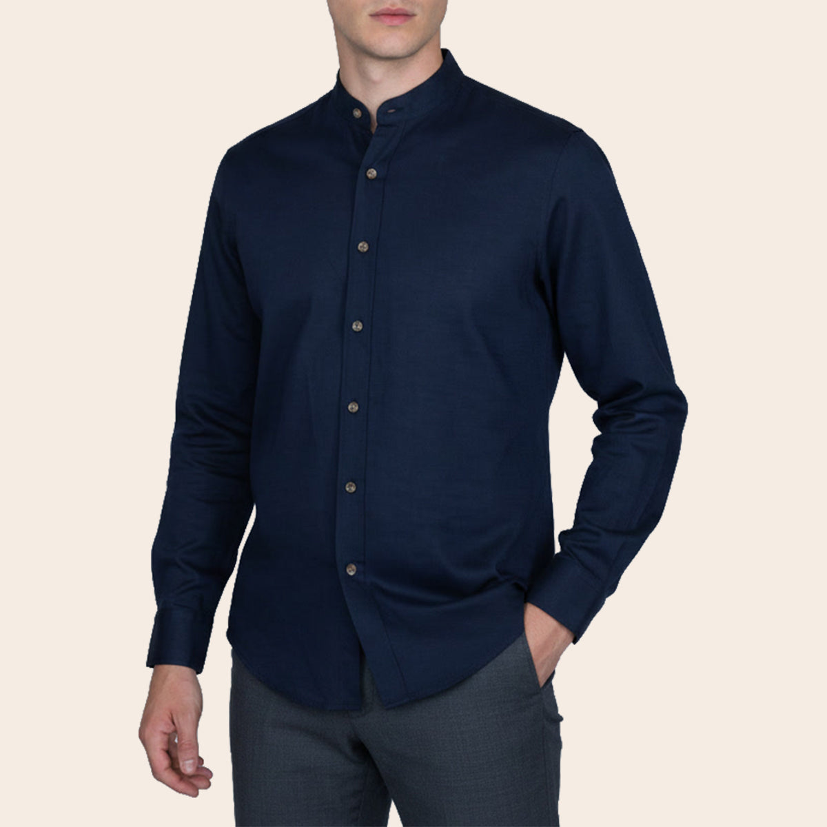 Men's Linen Breeze Shirt (LINCBZ-61|BND/SB1)