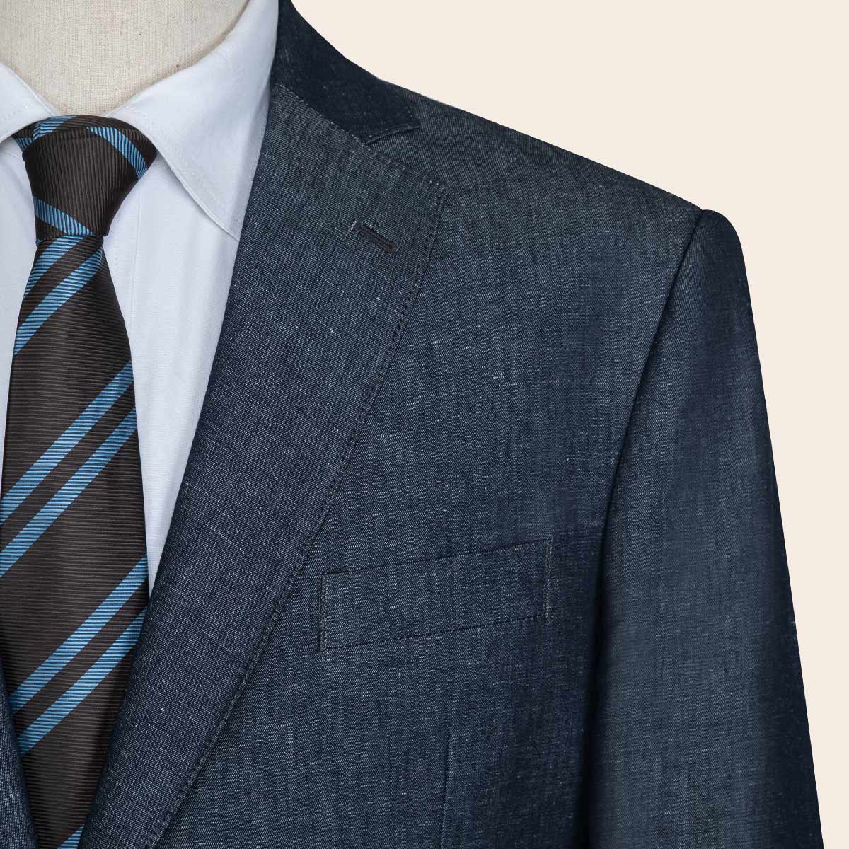 Men's Linen Naturale Jacket (LINCNL-45|TLF18)