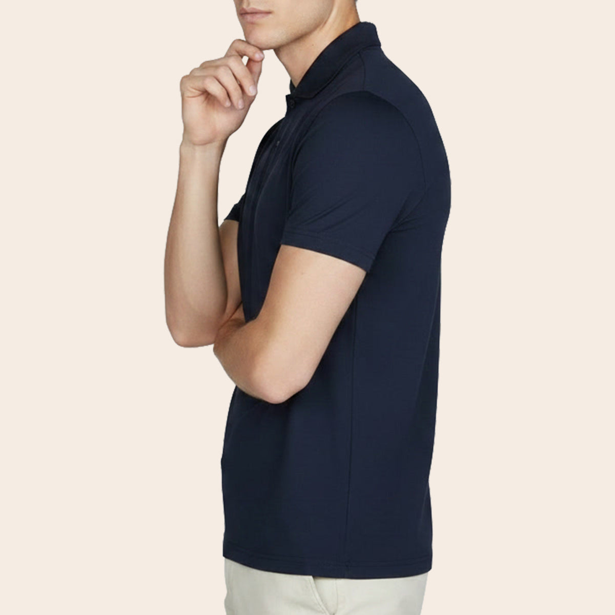 Men's Dri-Fit Golf Polo (KJPS-1|PKT/HSL)