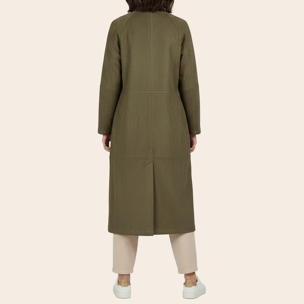 Women's Suede Over Coat (ORGSUD-7|1815)
