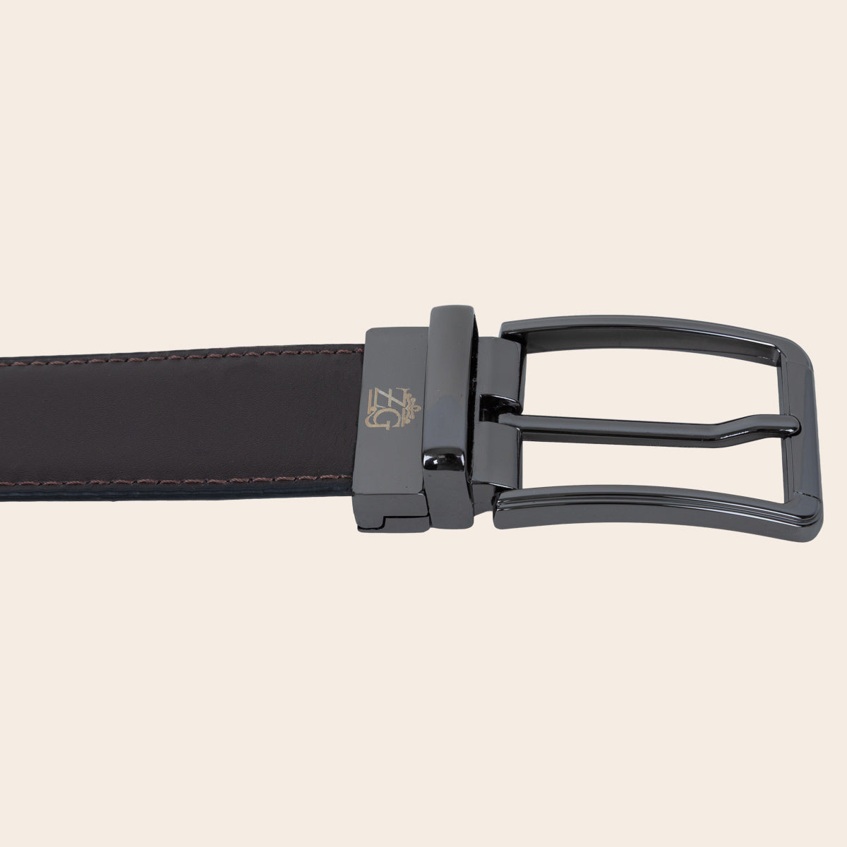 Men's Reversible Leather Belt (ZAL-95/BTL-1|MAT)