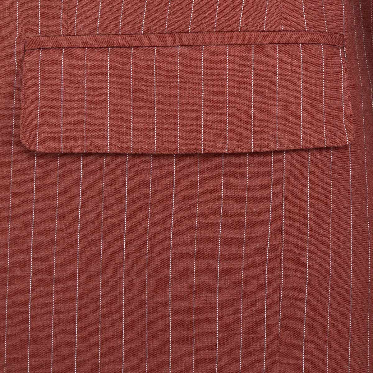 Men's Linen Flex Suit (LINCFX-52|TLF18/DB)