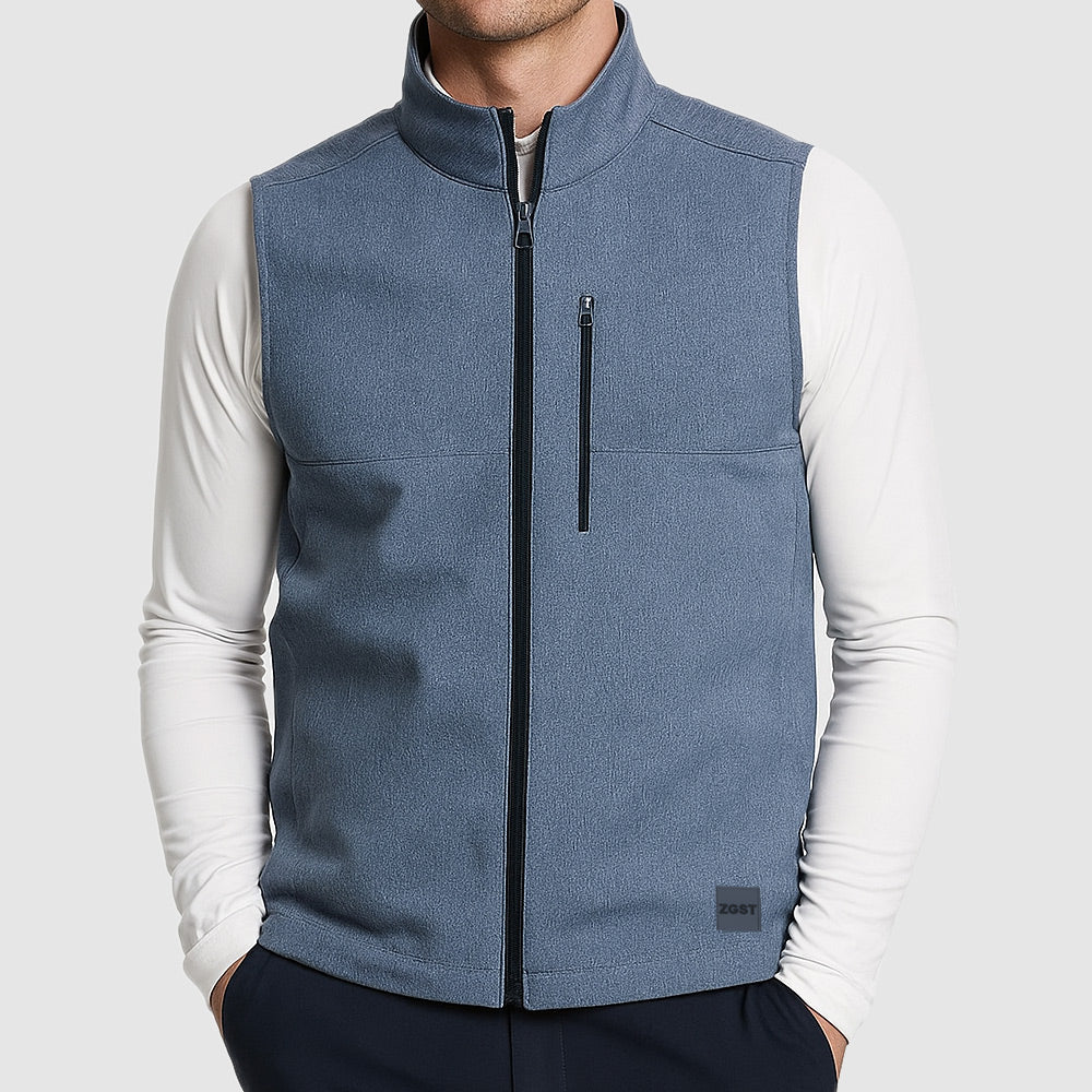 Men's Polartec Melange Performance Gilet (ORGSSM-1|GLF/13)
