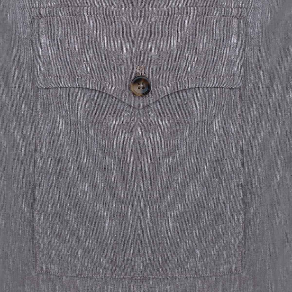 Men's Linen Flex Bush Coat (LINCFX-30|BCT/DSG)