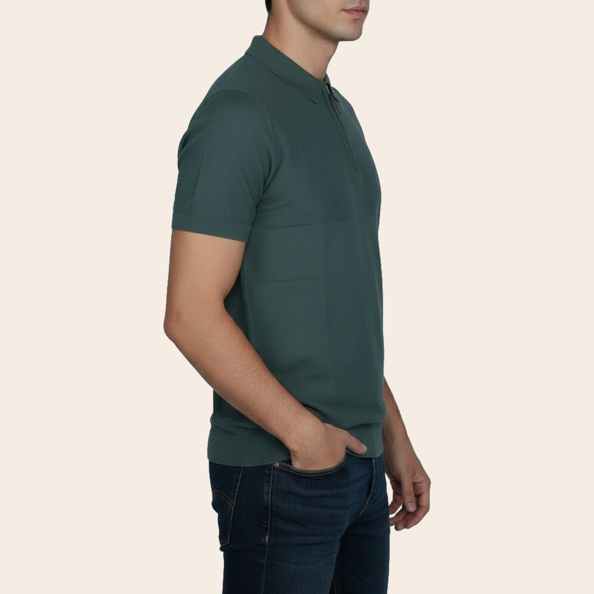 Men's Classic Lounge Polo Shirt (CTSL-28|SLK/PLO)