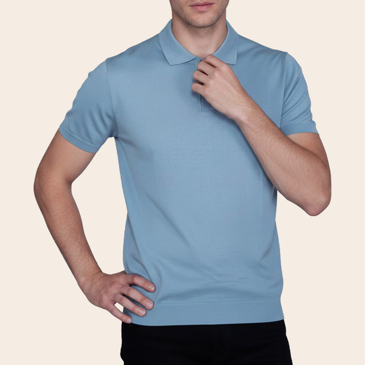 Men's Classic Lounge Polo Shirt (CTSL-30|SKT/PLO)