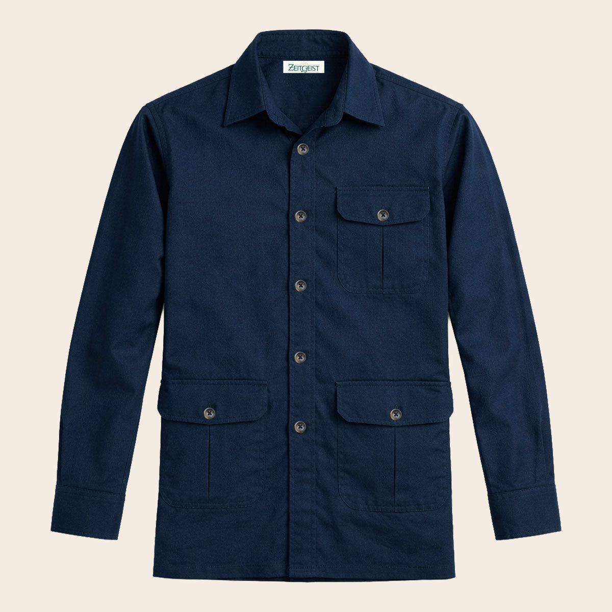 Men's Linen Blend Bush Coat (CLIN-12|FSL/REG)