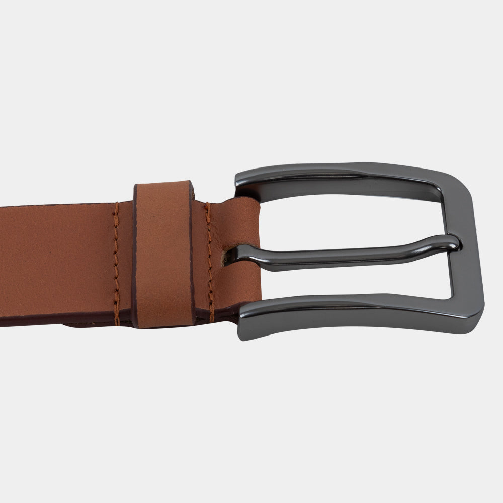 Men's Casual Leather Belt (ZAL-83/BTL-4|MAT)