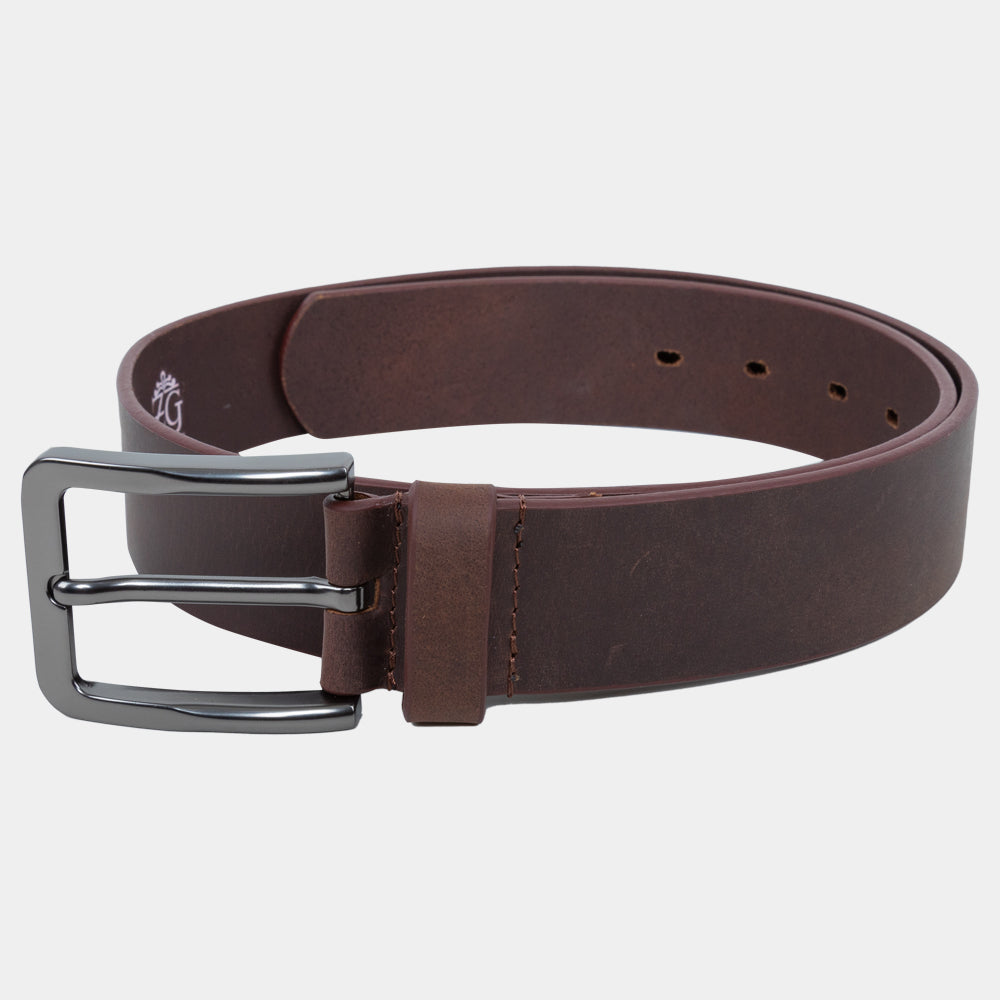 Men's Casual Leather Belt (ZAL-77/BTL-5|MAT)