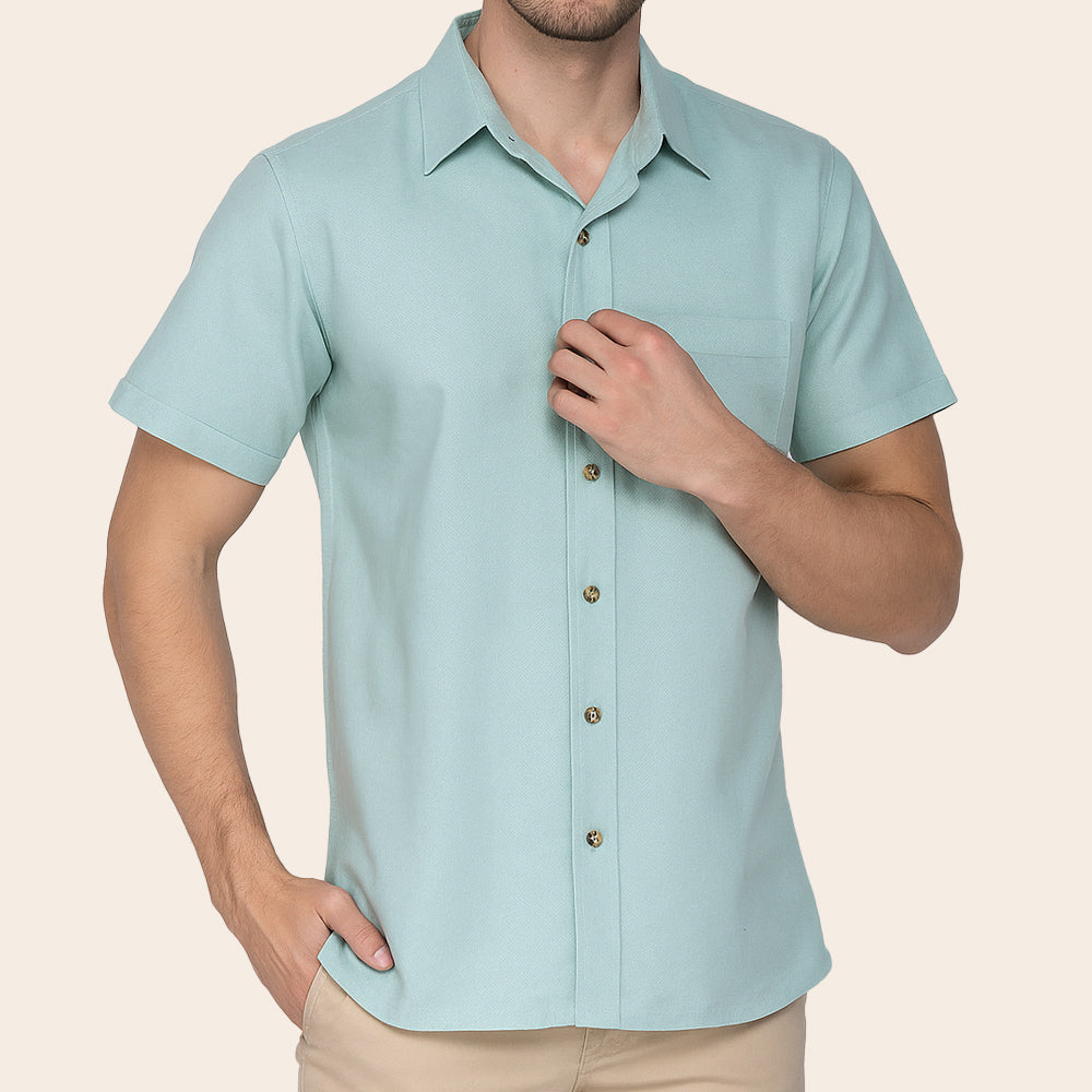 Men's Pure Linen Bushirt (LIN-1456|HSP)