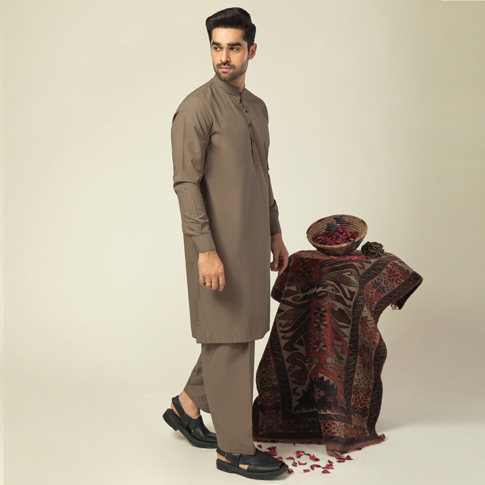 Men's Kameez Shalwar (RVLPSH-3|U3234/BND-CCF)