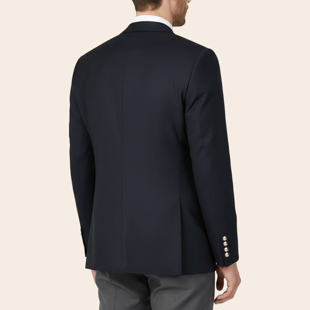 Men's Wool Rich Blend Blazer (STR-57|TLF18)