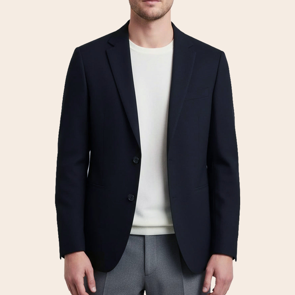 Men's Wool Cashmere Jacket (BLCB-1|TLF18)