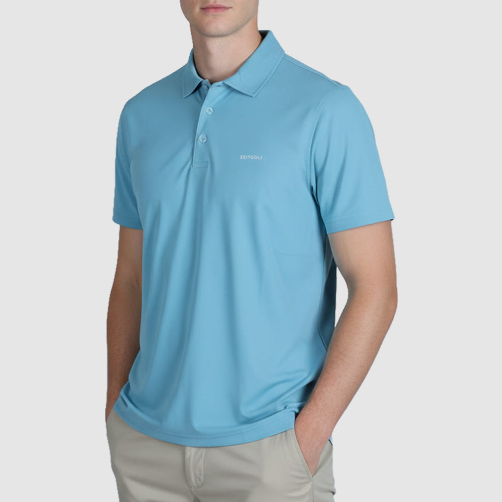 Aeris Pique Performance Polo (ASPKSC-8|PKT/HSL)
