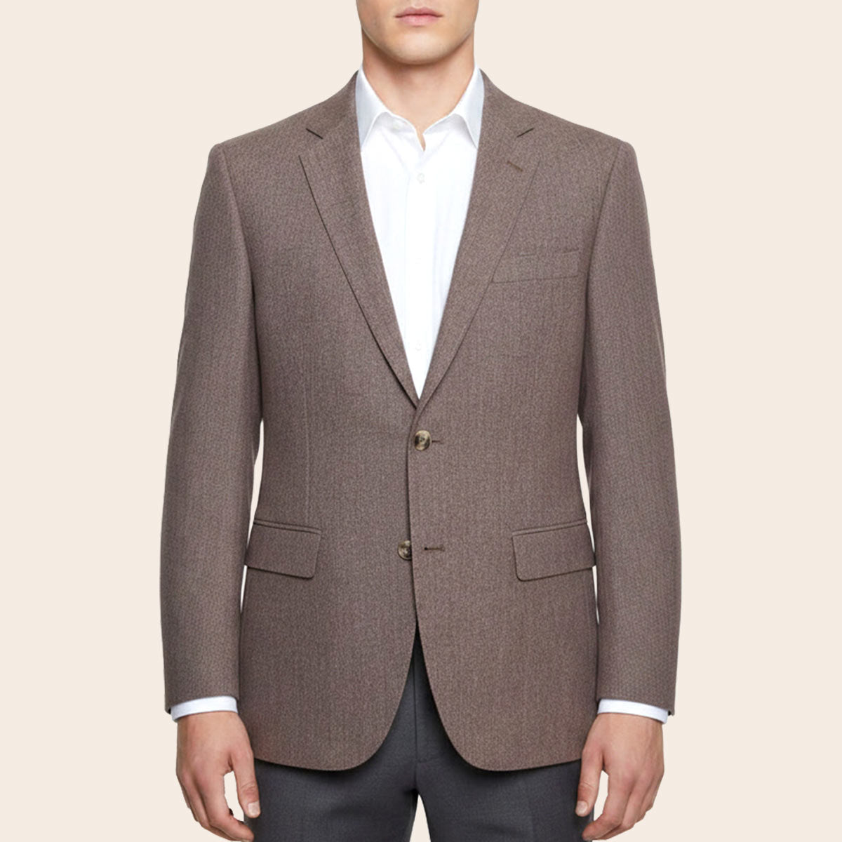 Men's Wool Blend Jacket (JTR-153|SLM)