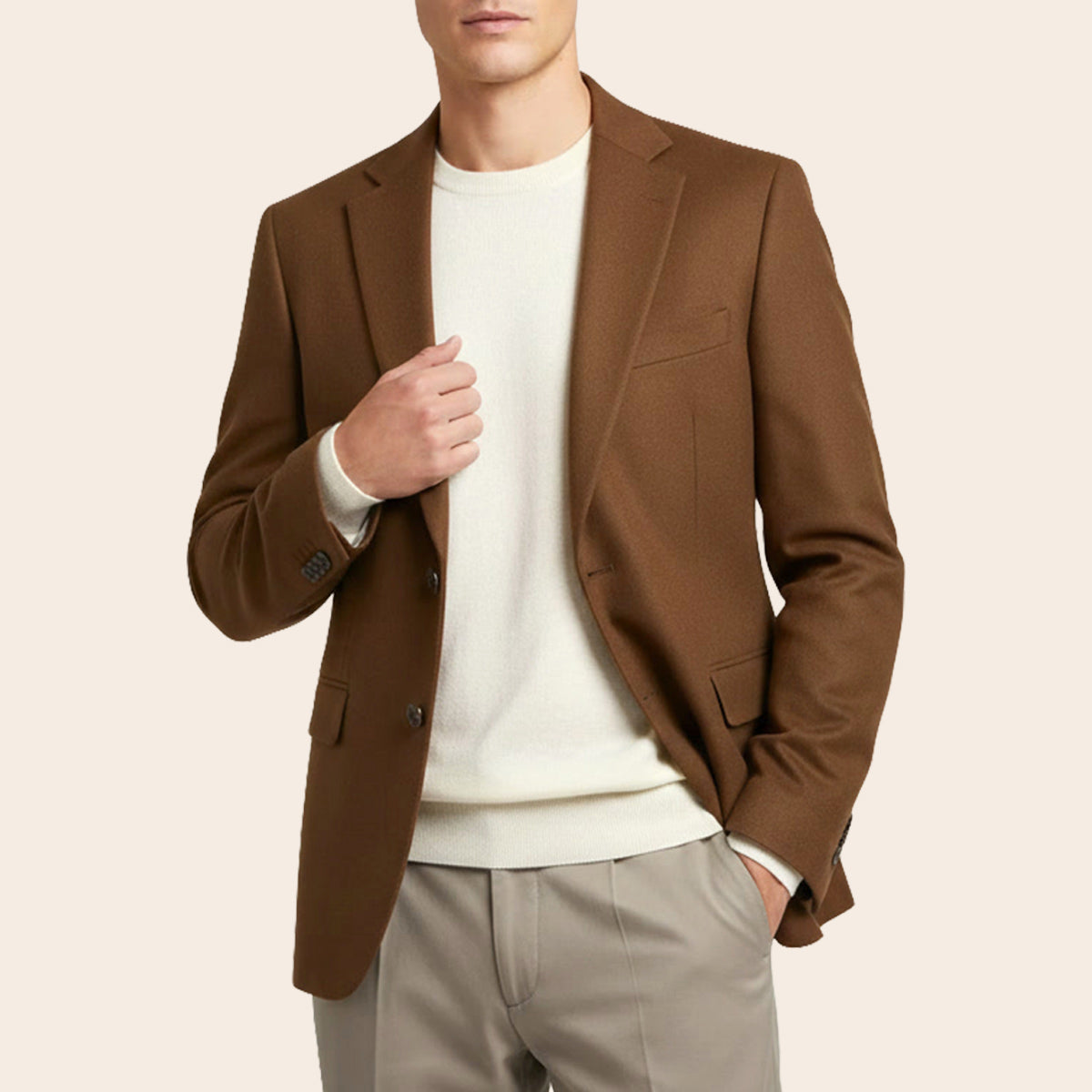 Men's Super Fine Wool S-100 Jacket (BLPW-11|TLF18)