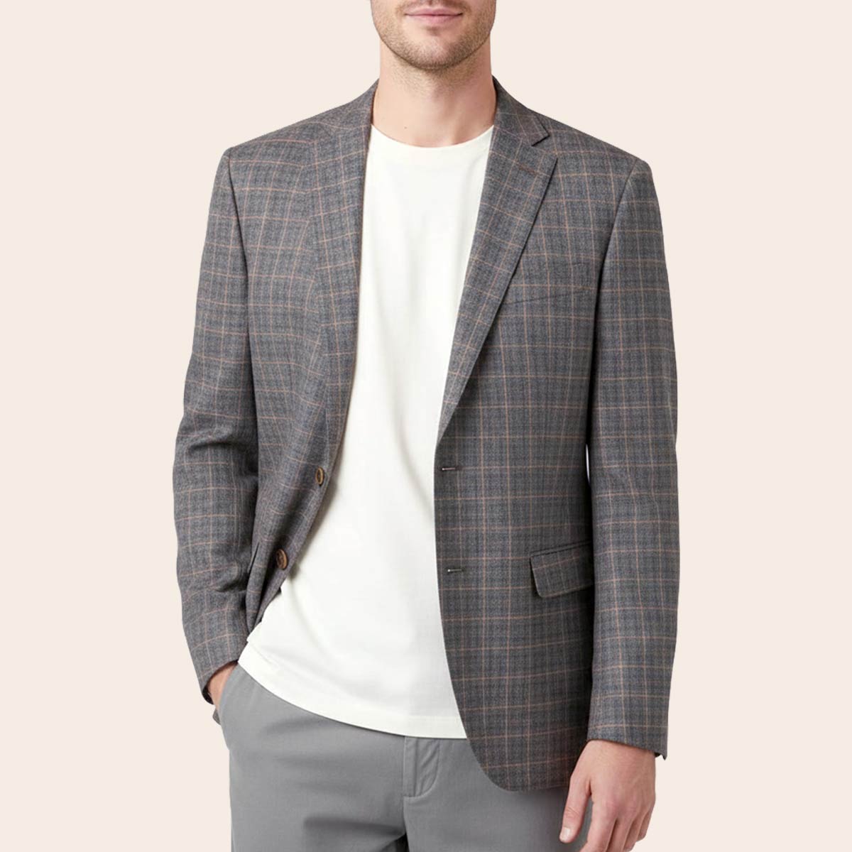 Men's Wool Blend Jacket (JTR-159|TLF18)