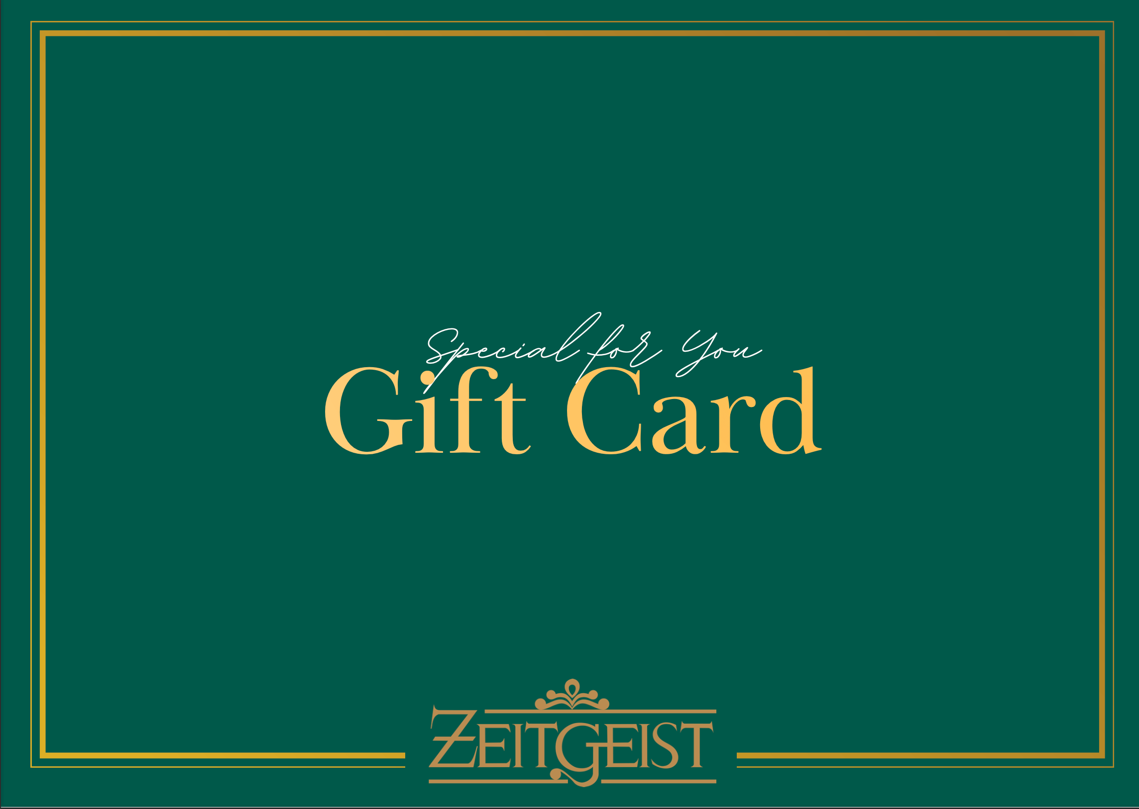 Zeitgeist | Gift Card