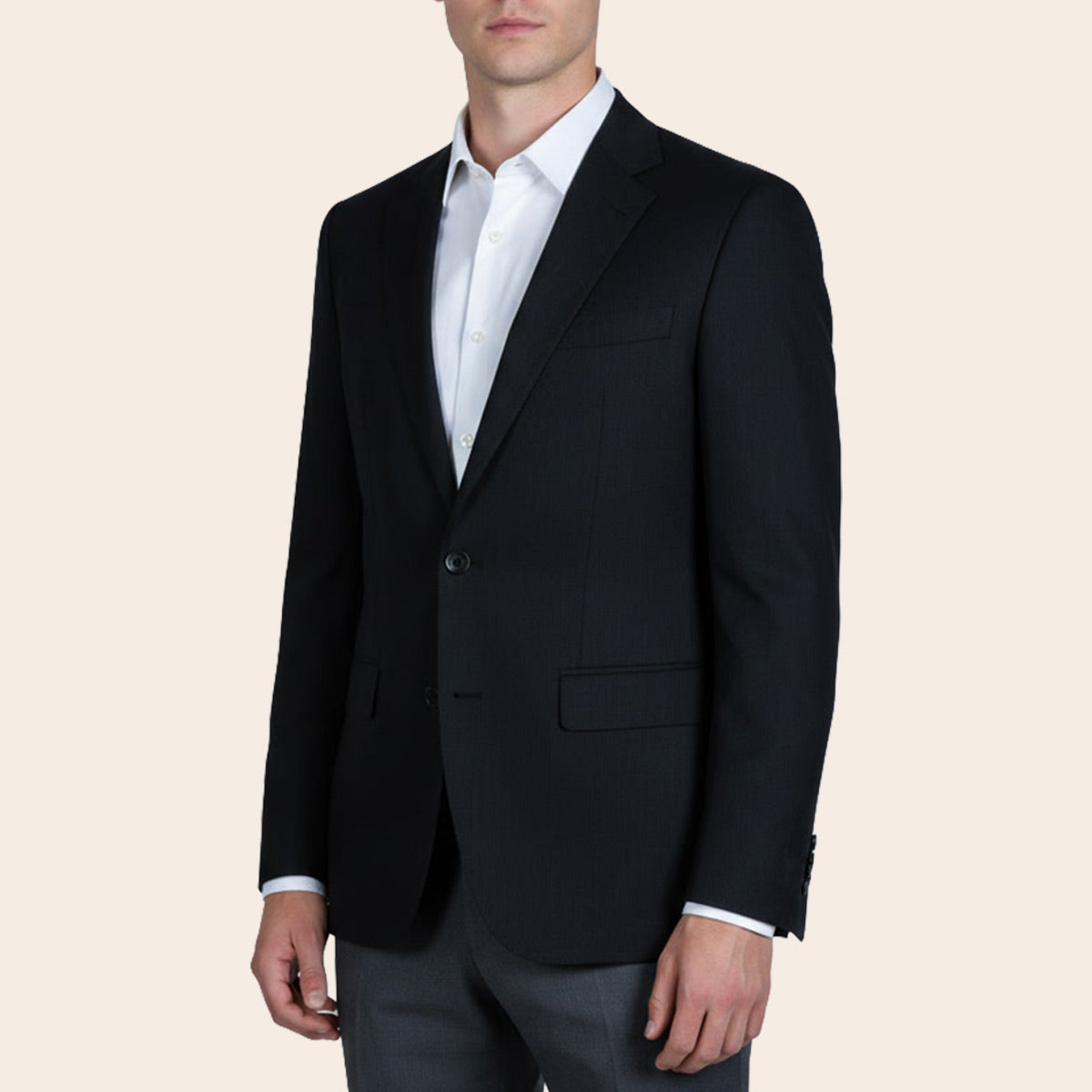 Men's Linen Flex Jacket (LINCFX-31|HJI/DCN)