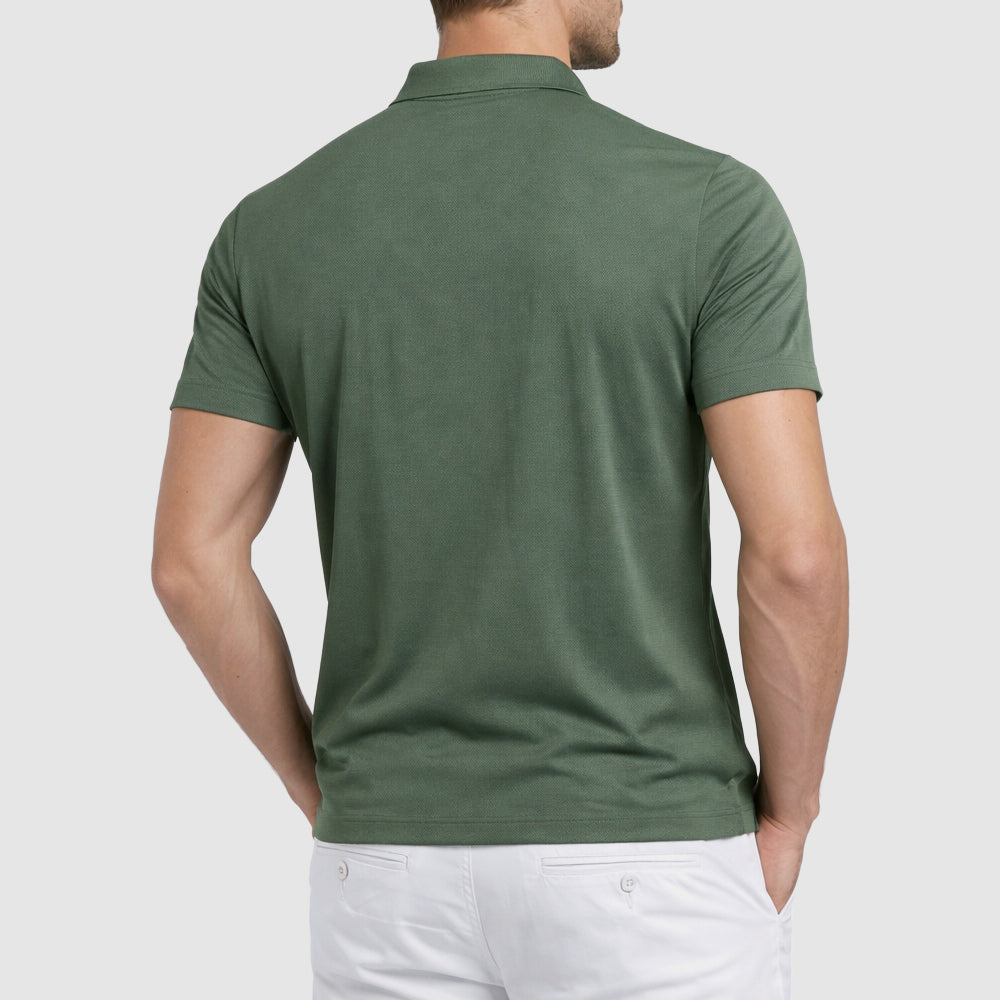 Men's Performance Mesh Polo (HSKTM-4|PKT/HSL)