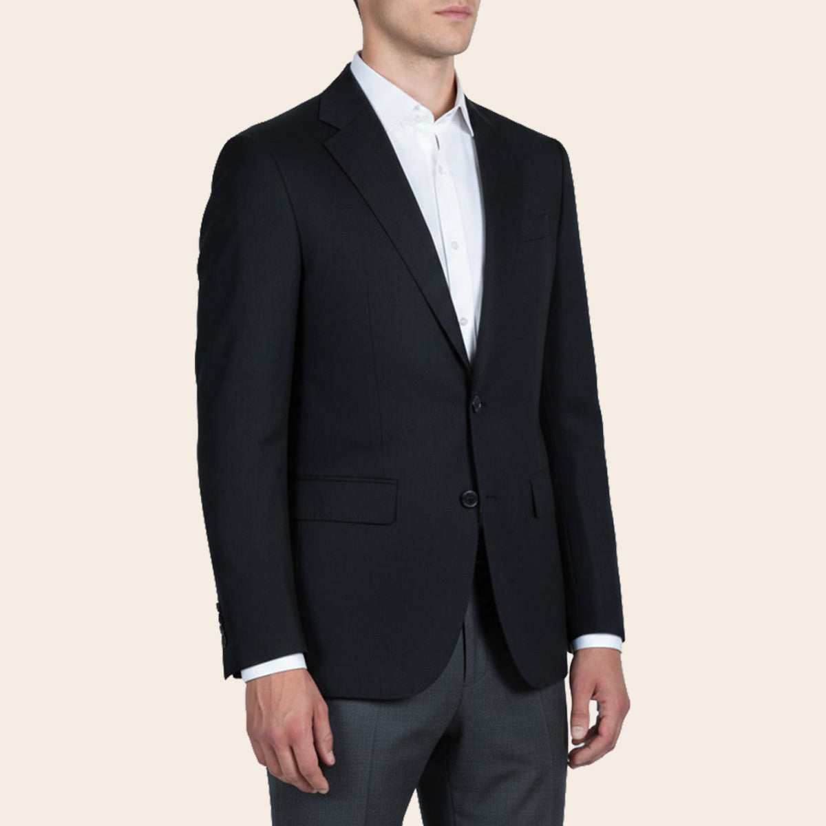 Men's Linen Flex Jacket (LINCFX-31|HJI/DCN)