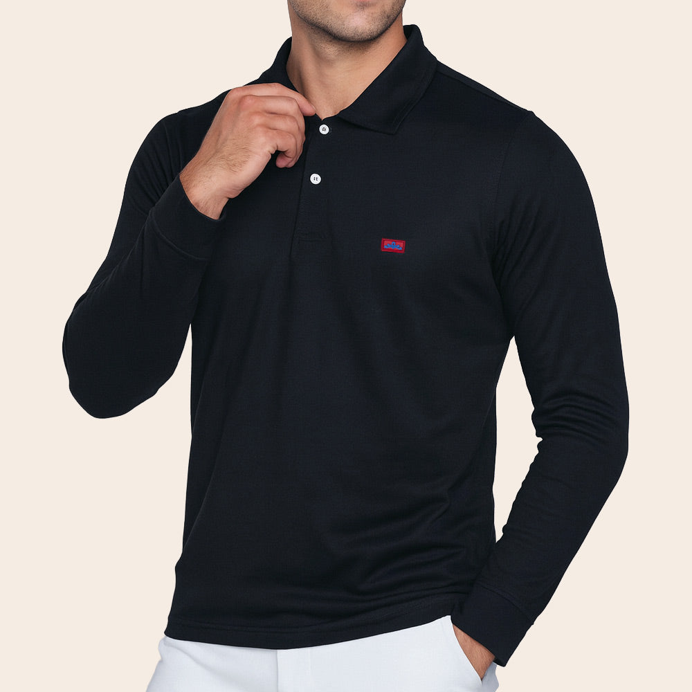 Men's Thermawick Winter Polo (ORGBDF-2|PKT/RSL)