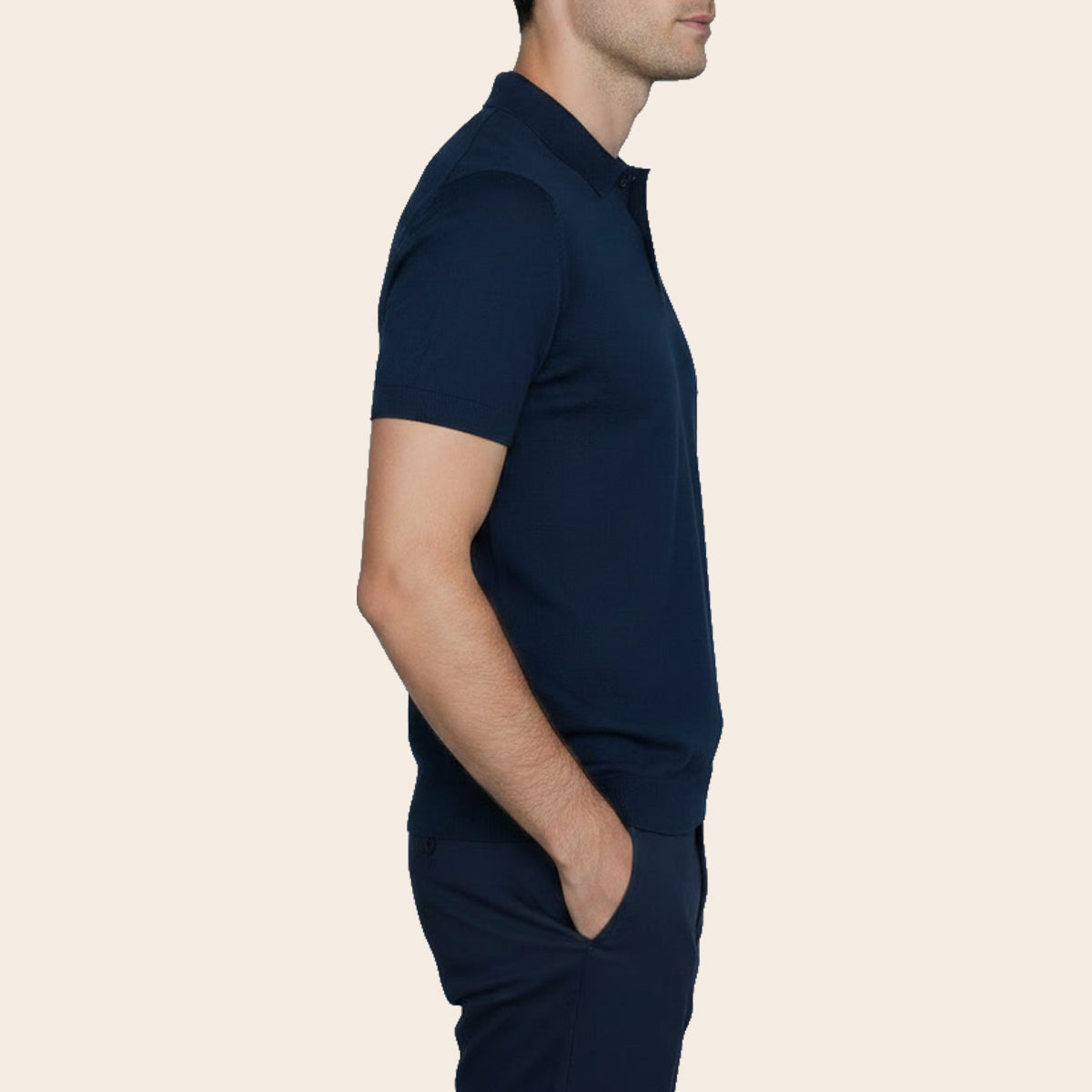 Men's Classic Lounge Polo Shirt (CTSL-32|SKT/PLO)