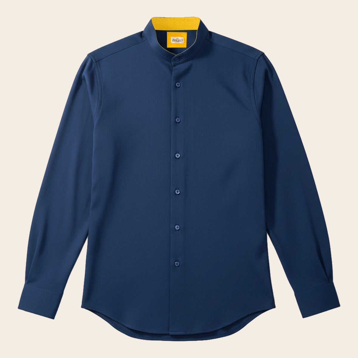 Men's Cotton Polyester Elastane Shirt (PKPCG-11|BND/SB1)