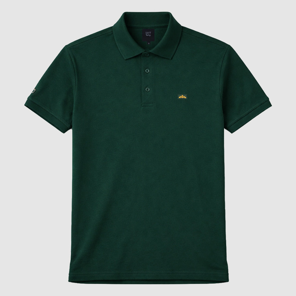 Men's Cotton Stretch Pique Golf Polo (PKPCG-9|PKT/HSL)