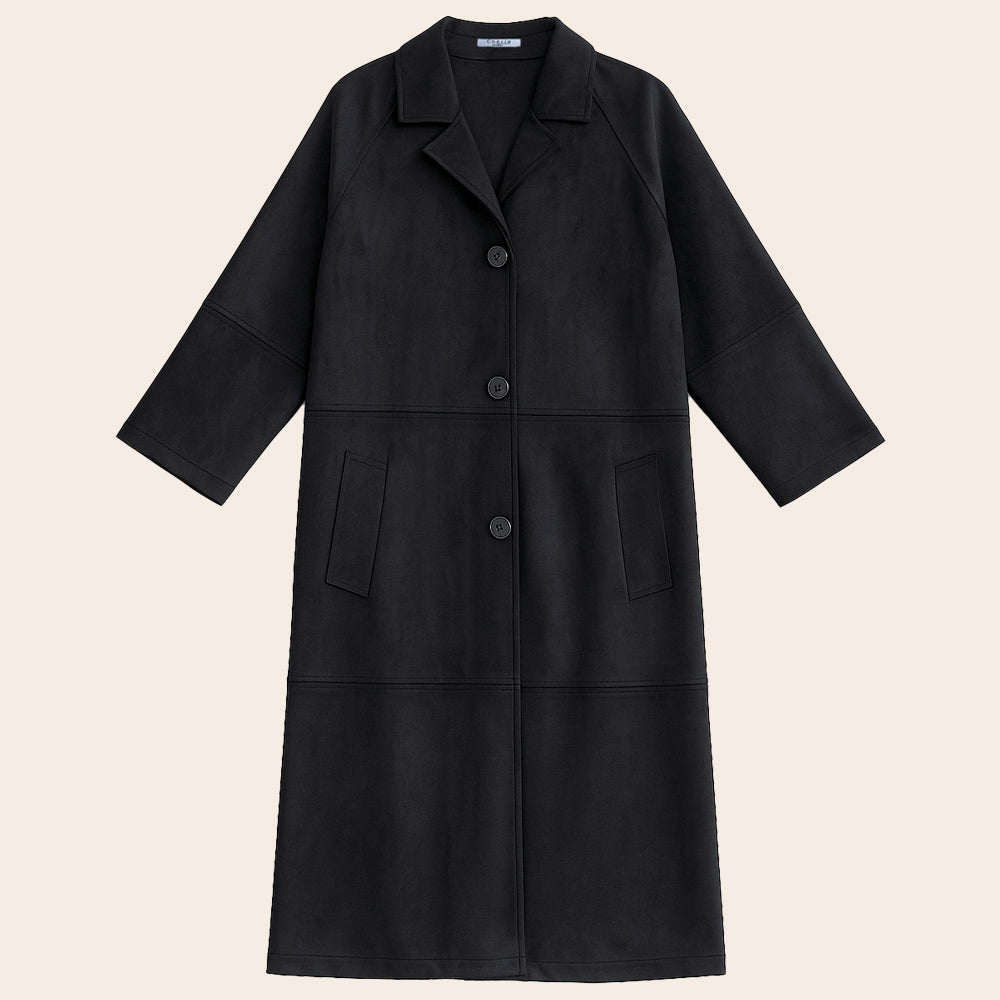 Women's Veloura Long Coat (ORGSUD-3|1815)